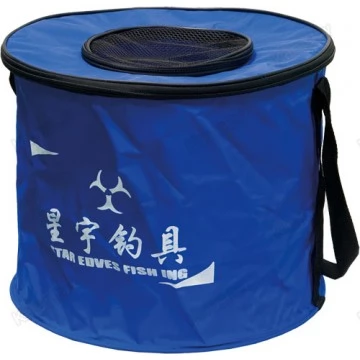 Сумка-кан складная круглая средняя диаметр 35 см